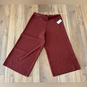 Nine West Wide Leg Pants in Rust Orange New with Tag